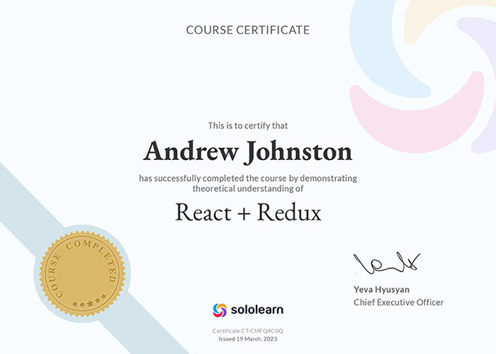certification